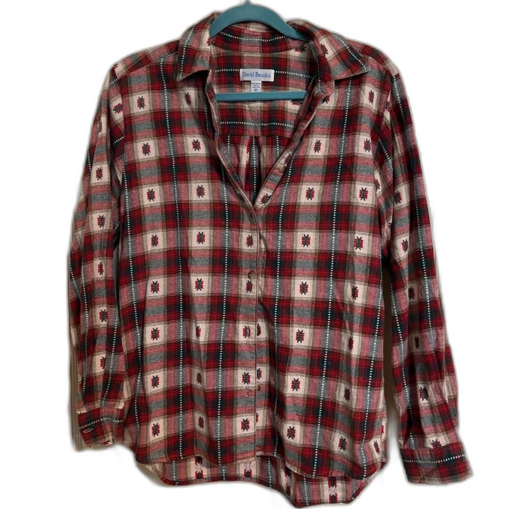 Vintage Plaid Button Down
